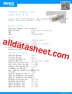 526232 Datasheet(PDF) - Adels-Contact