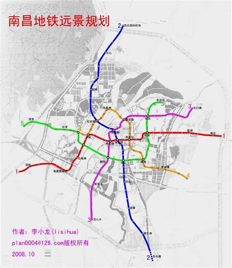 南昌地铁规划_南昌地铁规划图_南昌地铁规划线路图