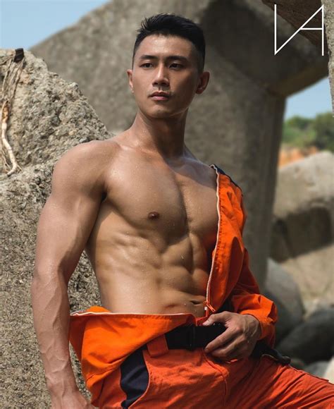 中国台湾健身肌肉帅哥内裤男模凯文Kevin 中国 台湾 健身迷网