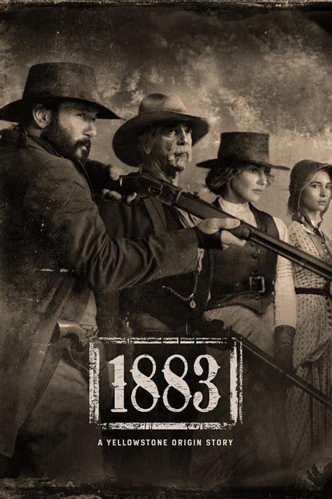 1883 A Yellowstone Origin Story Prequel TV Series Poster Art Print Size ...