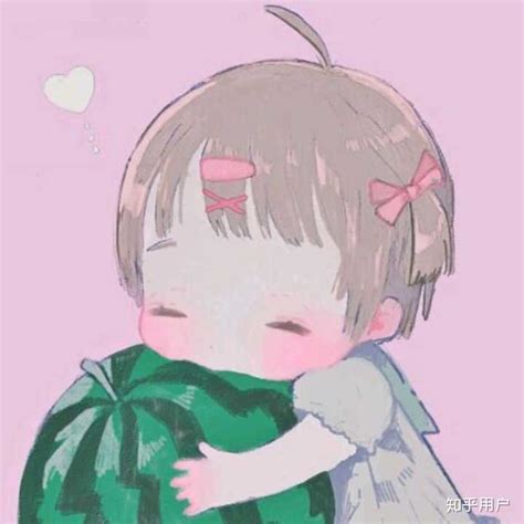 粉色衣服的非主流头像