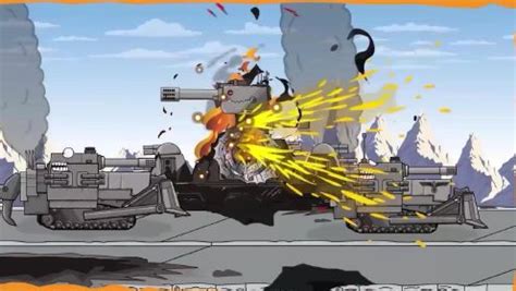坦克世界动画：地狱火莲坦克VS钢铁洪流_动漫_高清完整版视频在线观看_腾讯视频