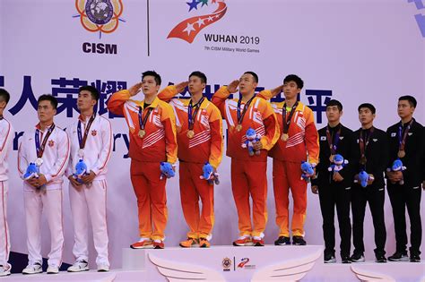 武汉军运会 中国队获军运会乒乓球混合双打冠军（3）-千龙网·中国首都网
