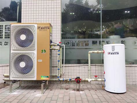 聚阳煤改电空气能采暖安装，空气能地暖安装教程