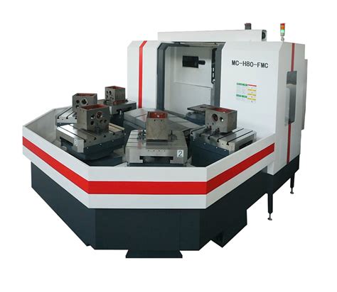 MC-H80-FMC柔性加工单元 - 卧式加工中心 - 扬州联合数控机床有限公司