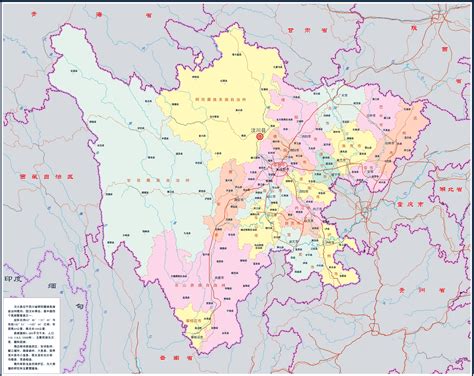 四川地图高清图片