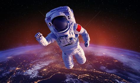 太空宇航员行走图片素材-正版创意图片401035536-摄图网