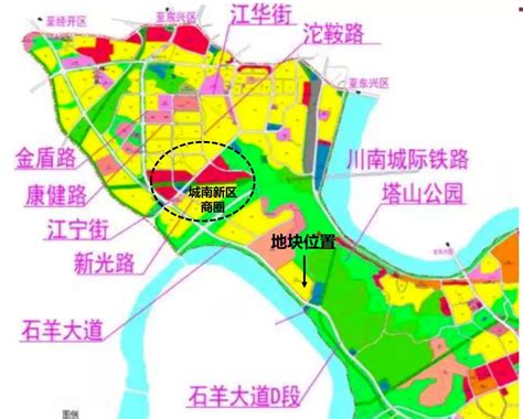 【内江新城规划图】.2010-2020 - 城市论坛 - 天府社区