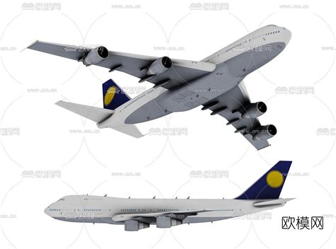 给大家分享一个波音747大飞机模型 - NX作品展示 - UG爱好者
