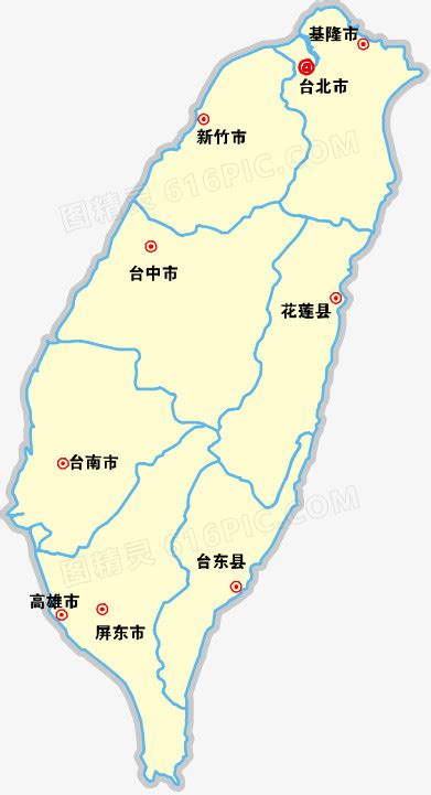 台湾省旅游地图 - 台湾省地图 - 地理教师网