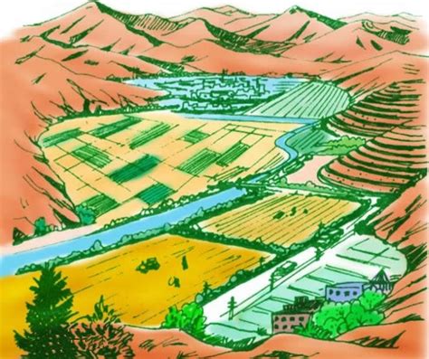 盆地图片