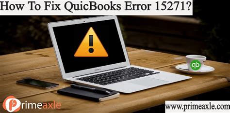 QuickBooks Error 15271: How To Easily Fix It? [Troubleshoot Guide]