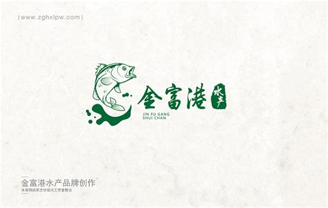 水产公司商业logo设计_木叶叶叶子-站酷ZCOOL