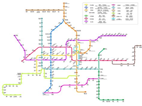 2011-2015年广州地铁规划图- 广州本地宝