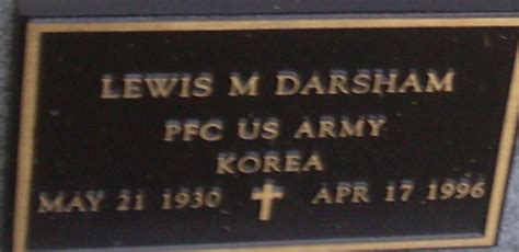 Lewis Miller Darsham (1930-1996) - Find a Grave Memorial