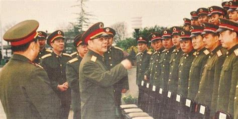 1995年张万年检查31军，南京军区首长陪同，合影中的将军都是谁？_李景_方祖岐_上将