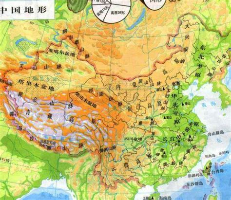 中国各省面积图,各省面积排名表格图,各省地图形状_大山谷图库