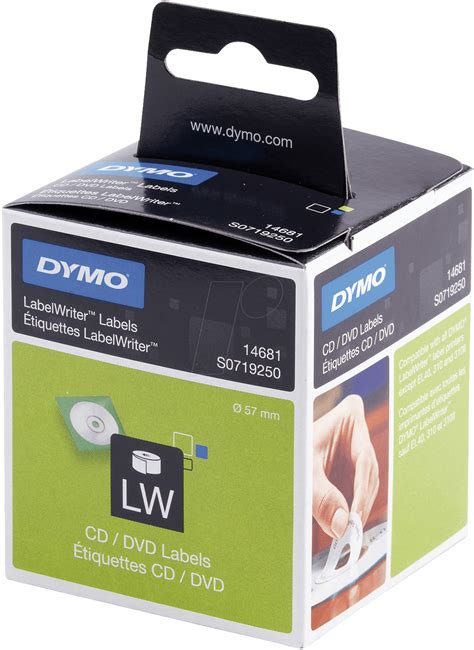DYMO LW 14681: DYMO Etiketten für LabelWriter, Durchm. 57mm bei ...