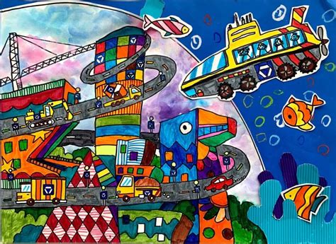 偶有才·绘画丨奇思妙想 描绘未来 - 柯城区教育资源公共服务平台