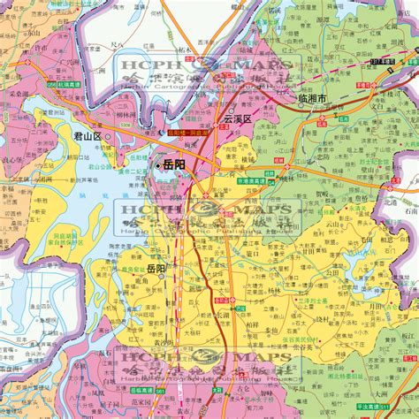 岳阳市地名_湖南省岳阳市行政区划 - 超赞地名网