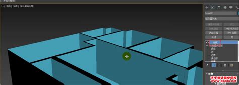 CAD图纸导入后，3dmax如何在建墙的同时，制作门窗室内建模-齐生设计职业学校