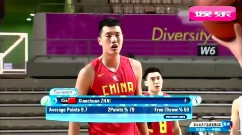 男篮世界杯亚洲区预选赛（次战）：中国男篮VS日本男篮，第二节_腾讯视频