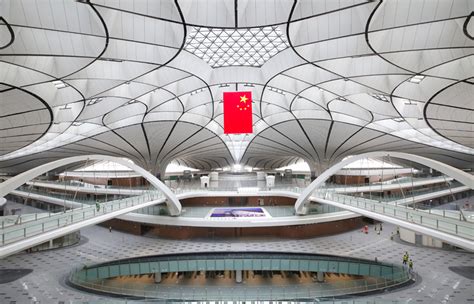 北京地铁大兴机场站内高清图片下载-正版图片501421253-摄图网