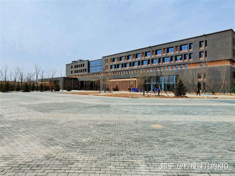 河南三门峡职业技术学院天鹅湖校园风景