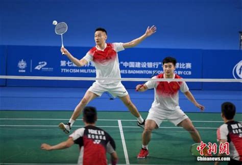 中国八一羽毛球队军运会斩获5枚金牌