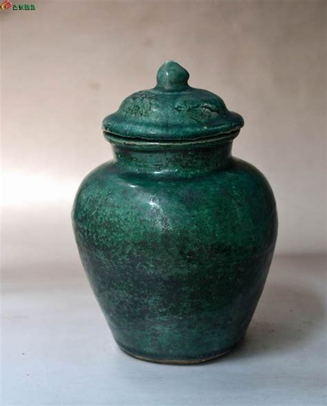 漂亮清代宝石绿釉大罐！！ - 历代陶器瓷器 - 古泉社区