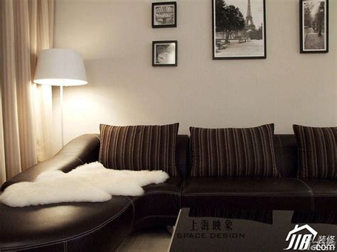 简约风格公寓客厅沙发背景墙沙发图片_齐家网装修效果图