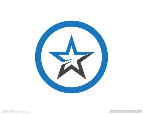 星星标志设计图__广告设计_广告设计_设计图库_昵图网nipic.com