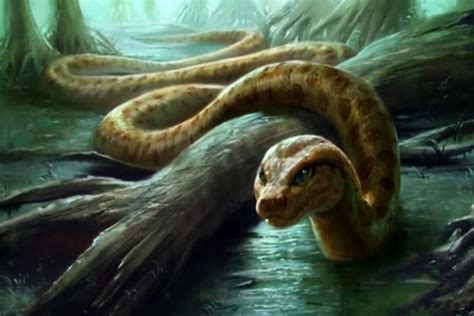 远古沃那比蛇是什么蛇，比泰坦蟒更凶的6米巨蛇(能吃恐龙)_探秘志