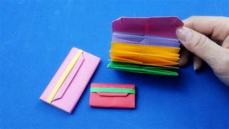 纸钱包的折法最简单 儿童折纸钱包图解教程 - 制作系手工网
