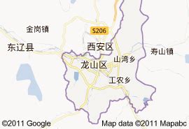 辽源市行政区划图 - 中国旅游资讯网365135.COM
