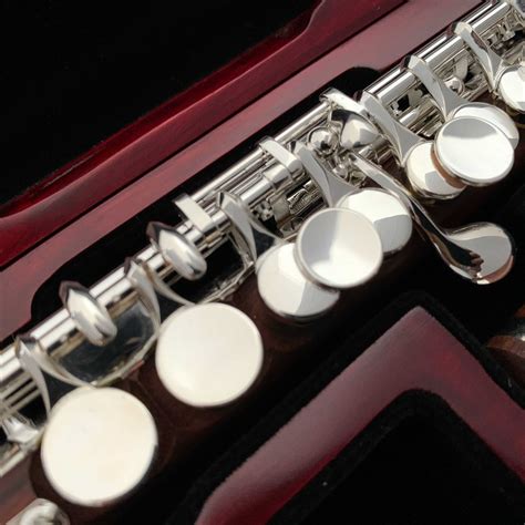 SLADE银色C调16孔短笛白铜管体加E键初学考级西洋乐器笛子批发-阿里巴巴