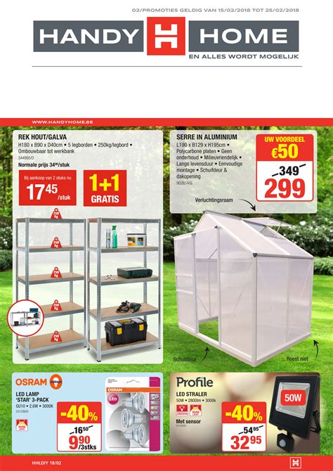 Menouquin - Leaflet HandyHome Februari 2018 DIY NL - Page 1 - Created with Publitas.com