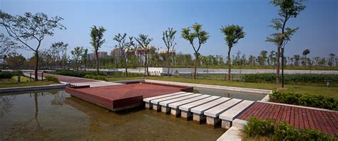 芜湖商务文化中心区中心公园景观设计公园/公共空间_奥雅设计官网