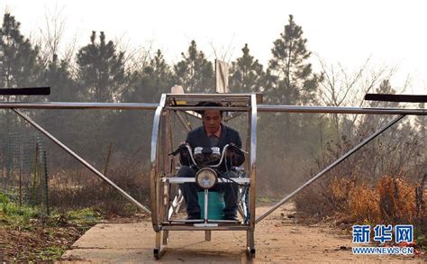 湖南农民自制直升机 翼展6米重150公斤(组图) - 今日关注 - 湖南在线 - 华声在线