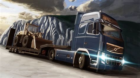 欧洲卡车模拟2 高清壁纸截图_欧洲卡车模拟2 高清壁纸壁纸_欧洲卡车模拟2 高清壁纸图片_3DM单机