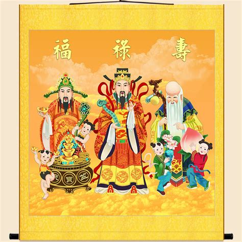 中国风神话人物-福禄寿之福星素材图片免费下载-千库网
