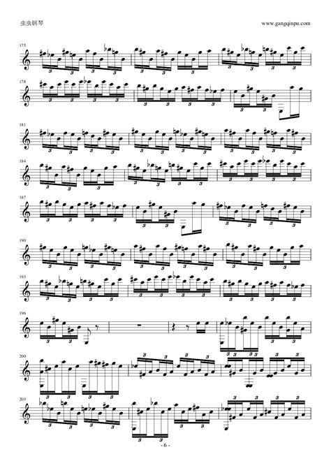 魔笛主题变奏曲（单手）钢琴谱-scienlooFO-A-虫虫乐谱