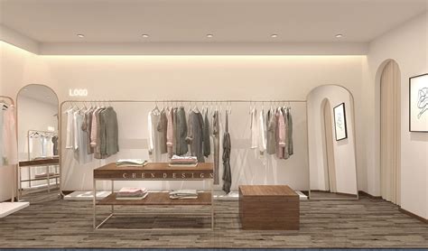 服装店设计、韩式服装店。|空间|家装设计|律己空间设计CHEN_原创作品-站酷ZCOOL
