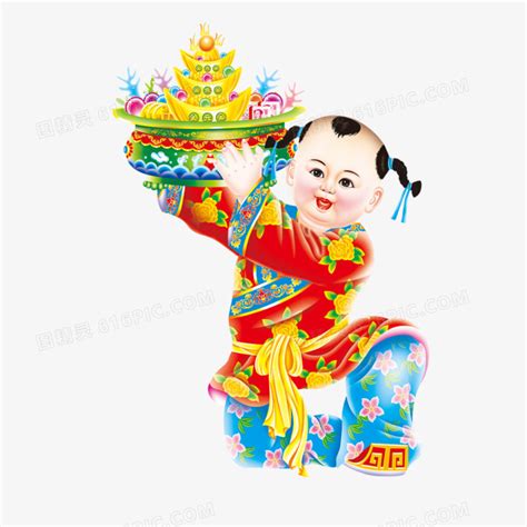 送财童子图片