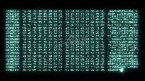 黑客代码在计算机屏幕终端运行mov4K视频素材下载-编号4820857-潮点视频