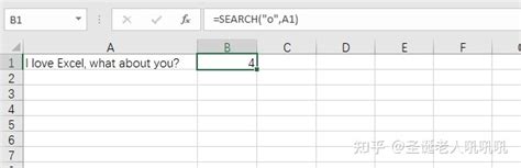 Excel文本函数-如何使用SEARCH函数 - 知乎