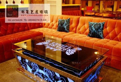 2021年新轻奢KTV不锈钢茶几-家具玻璃-广州市唛乐家具有限公司