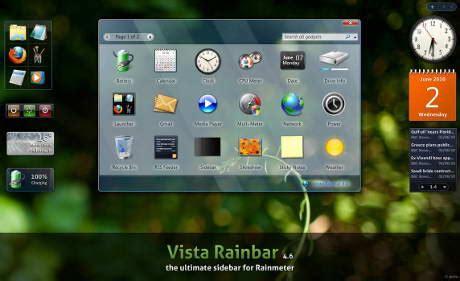 「雨滴桌面(Rainmeter)下载安装」2024电脑最新版-雨滴桌面(Rainmeter)官方免费下载安装