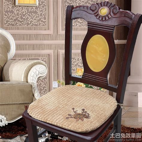 欧式家具椅子毛线编织坐垫图片_土巴兔装修效果图