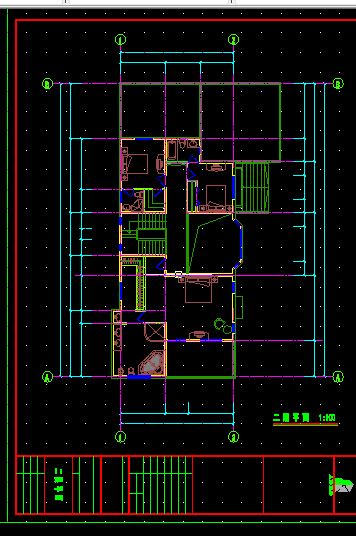 金华别墅建筑施工CAD设计图纸方案_别墅建筑_土木在线
